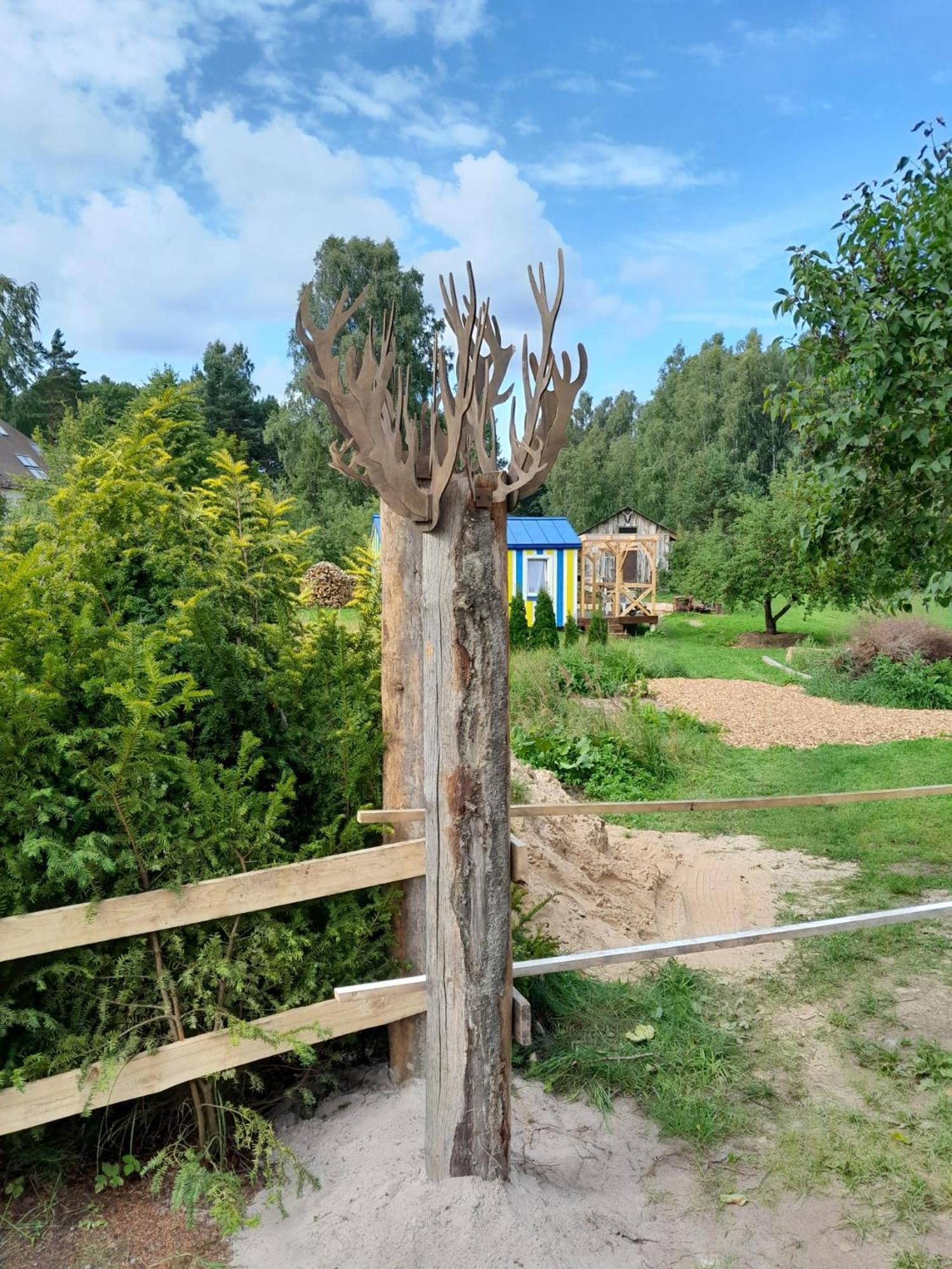 Отель Glamping Fluffy Horns - Glempings Pukainie Ragi Плиеньциемс Экстерьер фото