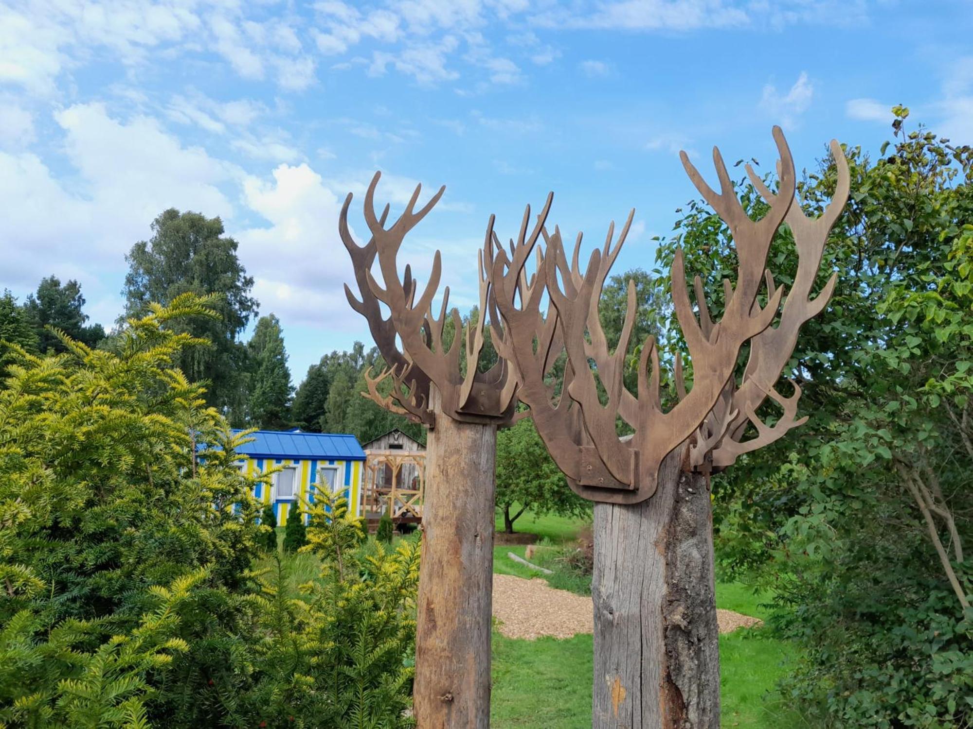 Отель Glamping Fluffy Horns - Glempings Pukainie Ragi Плиеньциемс Экстерьер фото